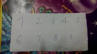drawing using 1 to 9 numbers part 1 m creations