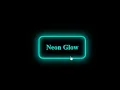 Neon Glowing Button Effect using HTML and CSS with Source Code