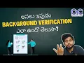 Background Verification Python Full Stack Course in Ameerpet Full Stack Course Hyderabad CYC