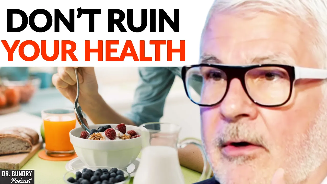 The 3 DAILY HABITS That Could Hurt Your Health & DECREASE LIFESPAN | Dr. Steven Gundry