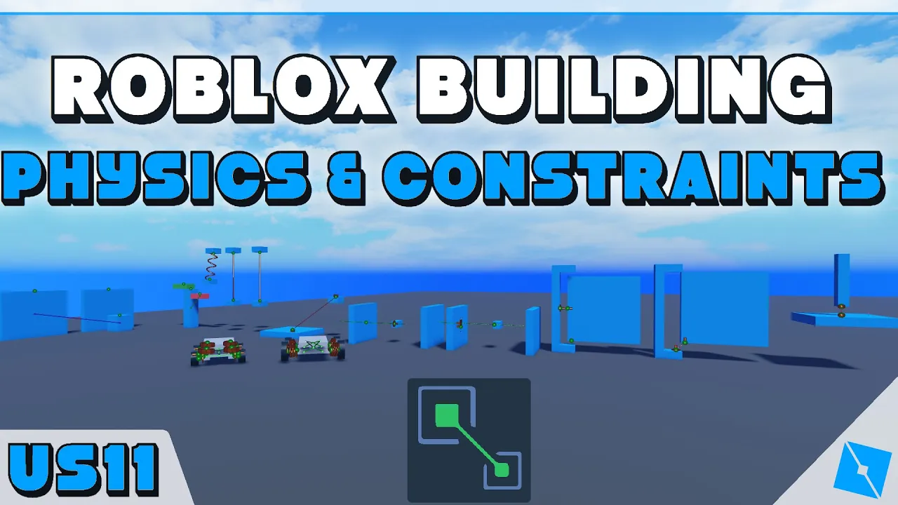 ROBLOX Building - How to use all Physics & Constraints - Part 1: video thumbnail