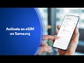 Activate an eSIM on Samsung Optimum Mobile