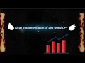 Array Implementation of List using C Part - 1 Data Structures using C
