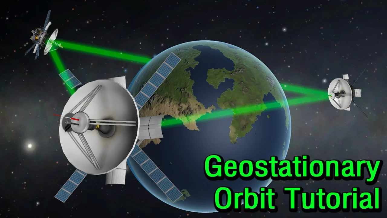 KSP 1.2: How To Create a Geostationary Relay Network