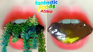 asmr AZURA 19 COLORFUL EMOJI FOOD CHALLENGE MUKBANG 알록달록 이모지 먹방 챌린지 모음집 eating sounds