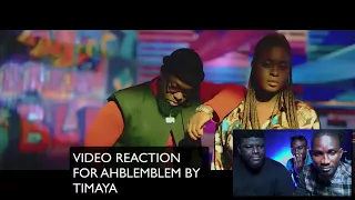 timaya ah blem blem official video video reaction