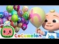 Download Lagu ABC Song With Balloons + More Nursery Rhymes \u0026 Kids Songs - ABCs and 123s | Learn with Cocomelon