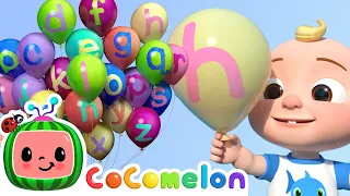 Download ABC Song With Balloons + More Nursery Rhymes \u0026 Kids Songs - ABCs and 123s | Learn with Cocomelon MP3