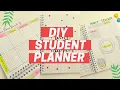 How to Make a student Planner using Notebook Planner for students