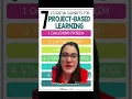 Project Based Learning vs Projects