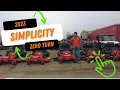 2023 Simplicity Zero Turn Lineup