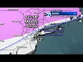Heavy snow falling across NYC Tri-State Updated forecast