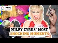 From Hannah Montana to prosthetic boobs Miley Cyrus moments that shocked us all
