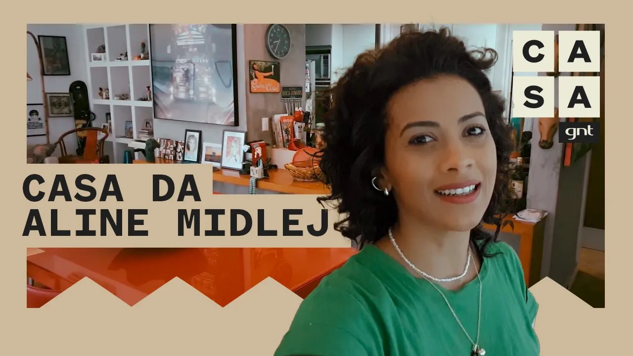???? Jornalista ALINE MIDLEJ mostra o AMPLO APARTAMENTO que divide com o marido no RJ | Pode Entrar
