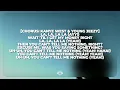 Kanye West - Can't Tell Me Nothing (Lyrics)