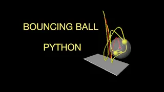 Modeling a complicated ball bounce with Web VPython