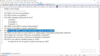 CORE JAVA 7 00 AM IST by Mr Harikrishna - NEW Link