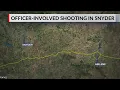 Suspect killed during officer-involved shooting in Snyder