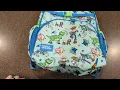 Watch Before Buying - Medium Disney Pixar Toddler Backpack