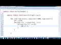 Java 1 Ch 6 Exercise 6 - Perfect Number Solution