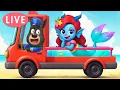Download Lagu 🔴LIVE |The Mermaid Story | Fun Stories | Cartoon | Safety Rules for Kids | Sheriff Labrador