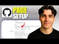 How To Turn On GitHub Pages For A Repository Tutorial 2026