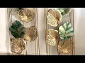 Metal art Latest wrought iron metal furniture wall decor design