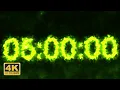5 Hours Countdown Timer - Kryptonite 4K