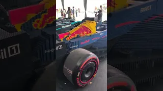 Life-Size LEGO F1 Red Bull Car with 400,000 Pieces at Miami Grand Prix #f1 #lego #formula1