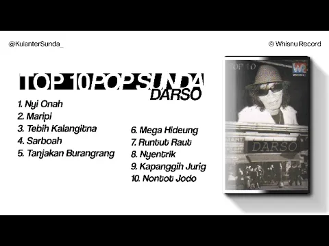 Download MP3 Top 10 Pop Sunda Darso - Nyi Onah (Full Album)