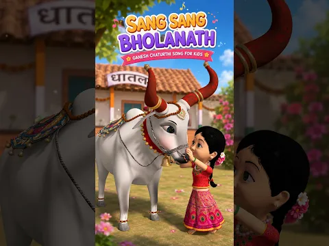 Sang sang Bholanath - लहान मुलांचे गाणे 🎶 #marathi #kidsrhymes #shorts