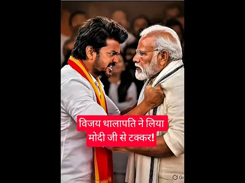 Vijay Thalapathi मोदी जी से टक्कर ले लिया।