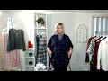 Cuddl Duds Fleece with Stretch Belted Blanket Wrap on QVC