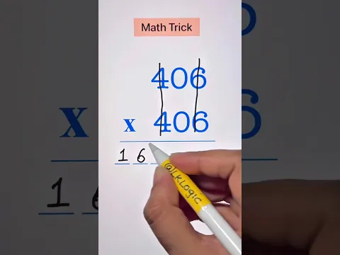 Math Trick