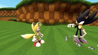 dark super sonic vs super tails sfm 
