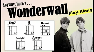 Wonderwall Oasis Guitar and Play-Along