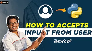 How to Accepts input from User in Python Python Interview Questions in Telugu
