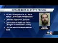 Randolph County inmate found dead in state prison