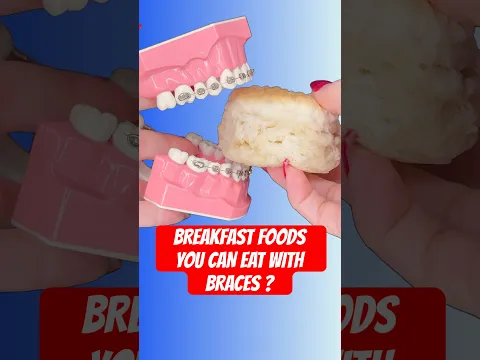 BREAKFAST FOODS YOU CAN EAT WITH BRACES ? #braces #breakfast #foodasmr