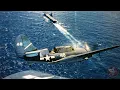 WWII IN COLOR Inside The Pacific Air War Carriers Operations Restored Footage