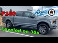 2020 Ford F150 Leveled on 35s Toyo Open Country MT Abyss Gray