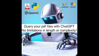 Using ChatGPT Chroma and Python to query PDF Files and find answers Step-by-Step Tutorial