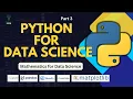 Python Mathematics for Data Science Part 3