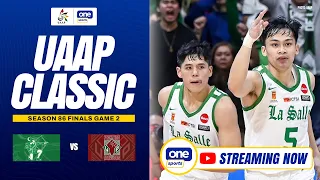 REPLAY: DLSU 🏹 vs UP ✊ | UAAP CLASSIC GAMES | UAAP SEASON 86 MEN’S BASKETBALL FINALS GAME 2