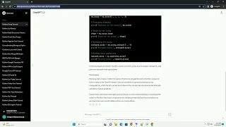 python array of size