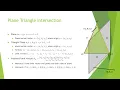 Plane Triangle Intersection