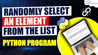 Randomly Select an Element From the List using Python