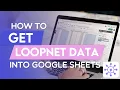 How To Get Loopnet Data in Google Sheets Using a Free API