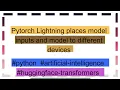 Pytorch Lightning places model inputs and model to different devices