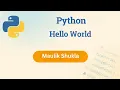 Python for Beginners - Print Command Explained Day 1 Tutorial